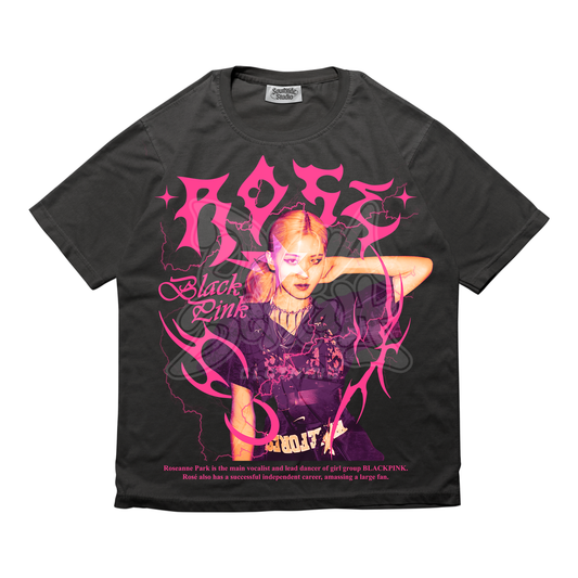 ROSE BP  Unisex Heavy Cotton Tee, Singer Tshirt, KPOP Shirt, KPOP for Gift