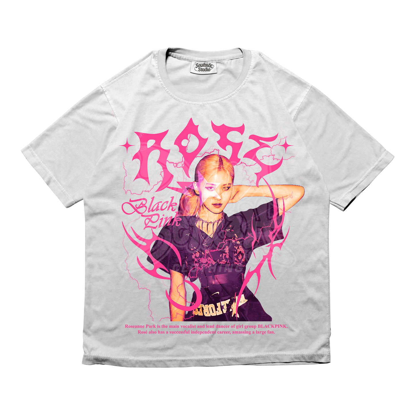 ROSE BP  Unisex Heavy Cotton Tee, Singer Tshirt, KPOP Shirt, KPOP for Gift